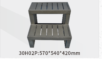 Sealing plate two steps (grey)