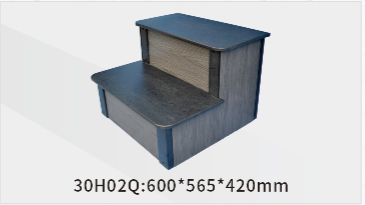 Sealing plate two steps (gray and black)
