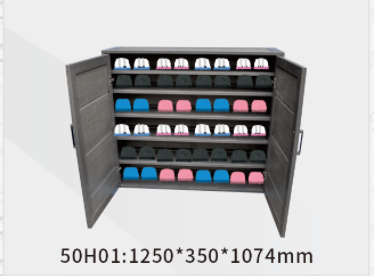 Double door locker (gray)