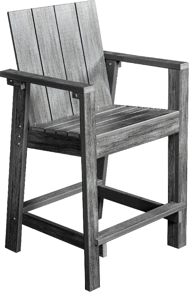 Bar stool (gray)