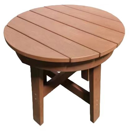 Small round table (teak color)